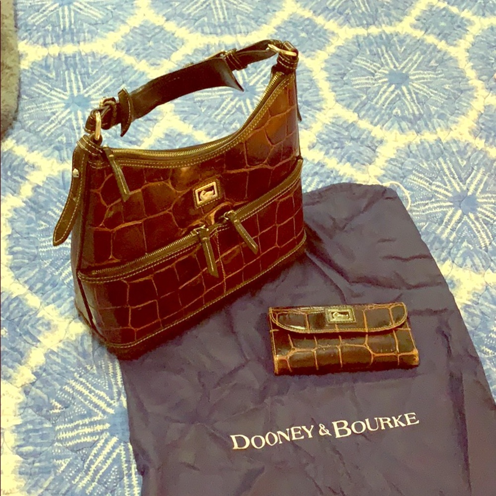 Vintage Dooney & Bourke purse with wallet